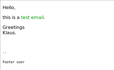FooterMilter - Test E-Mail - multipart (text/plain & text/html) - Ergebnis