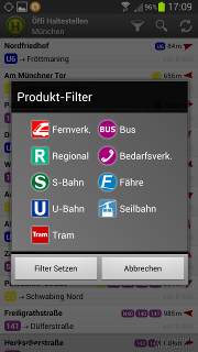 App - Öffi - Filter