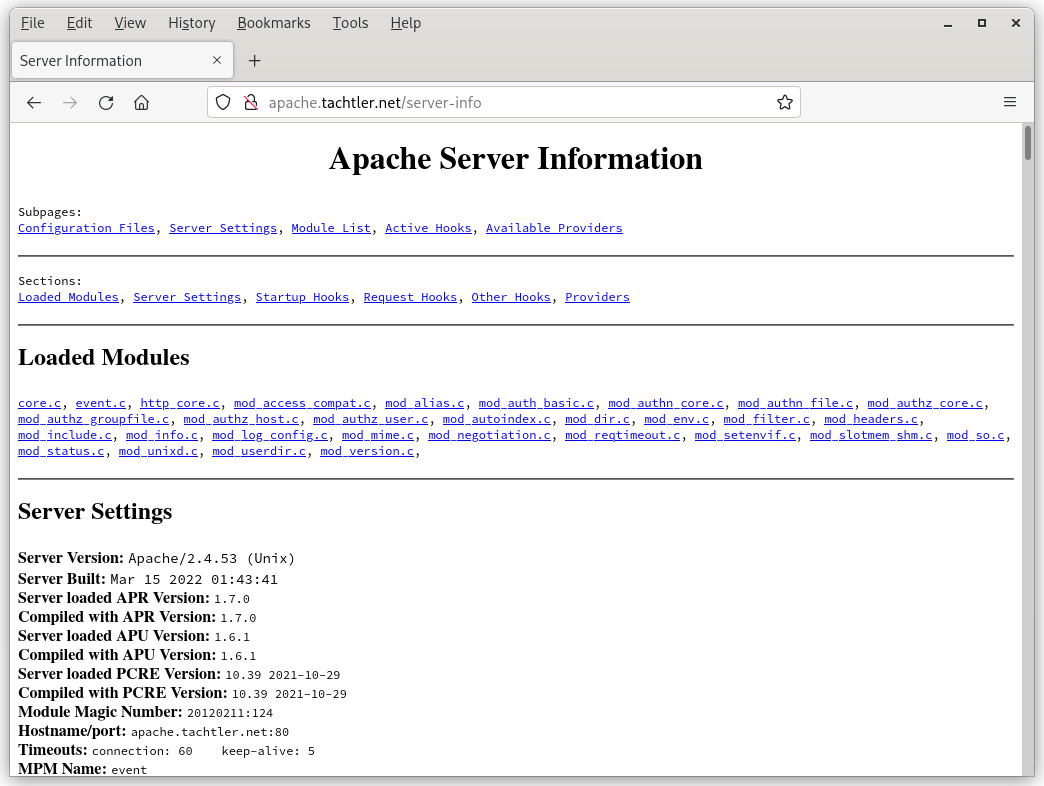 ArchLinux - Apache HTTP Server - Mozilla Firefox - /server-info