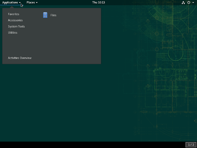 openSUSE Leap 15.1 - DVD - Tweaks - Extensions - aktiviert - Ergebnis - Menü