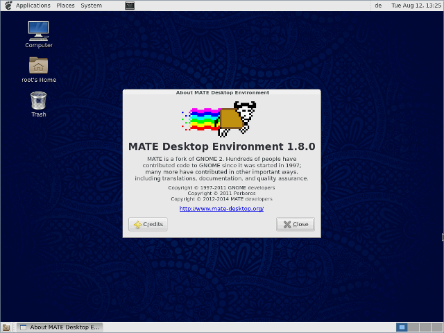 |CentOS 7 - DVD - MATE Desktop